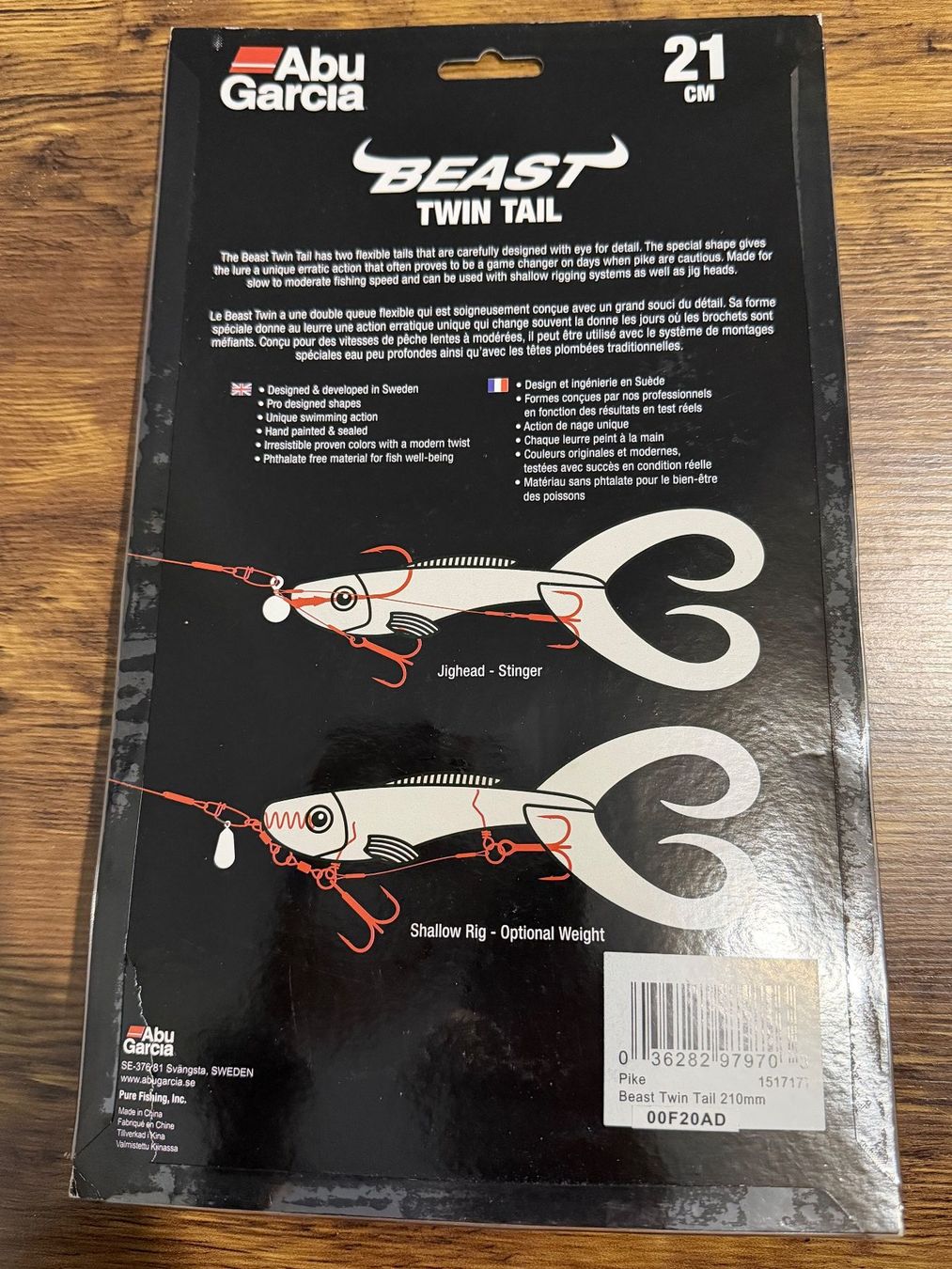 Abu Garcia Köder: ABU GARCIA Beast Twin Tail 21cm – Neu und originalverpackt aus Widnau von Fishingtackle_Oggy 2