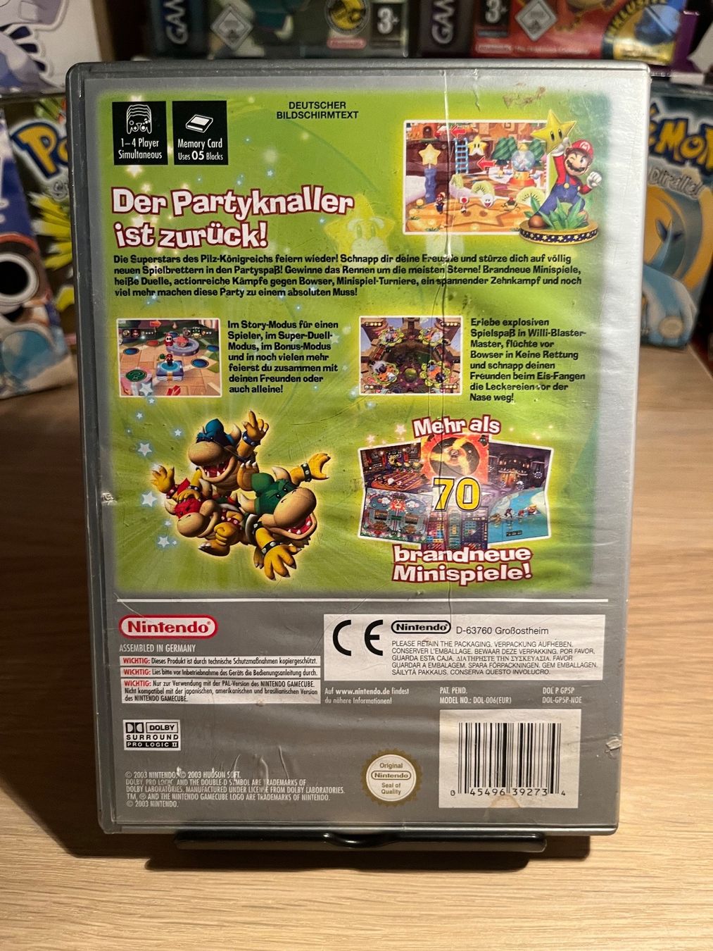 Nintendo Spiele: Mario Party 5 Gamecube CIB OVP Pal Deutsch – Gebraucht aus St. Gallen von  1