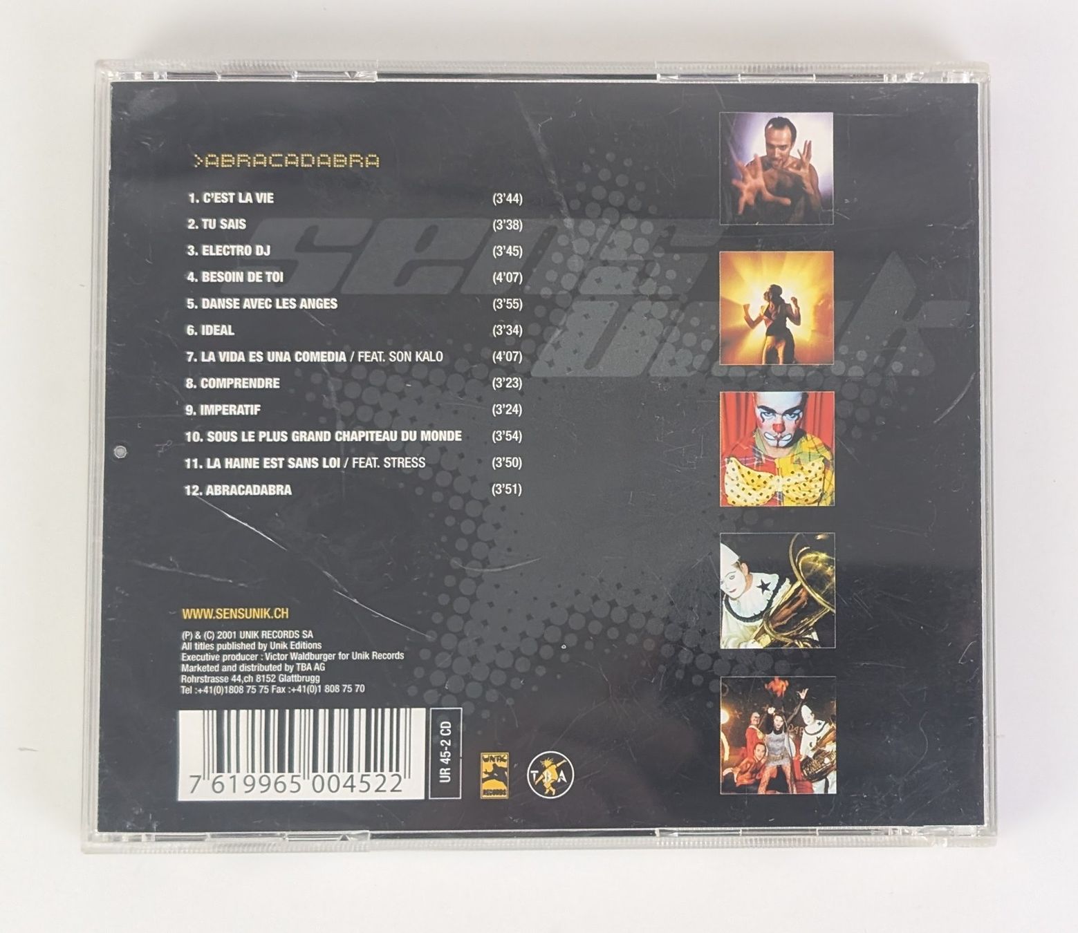 CD: Sens Unik - Abracadabra CD - Top – Usato da Zürich venduto da 1.Simon 1