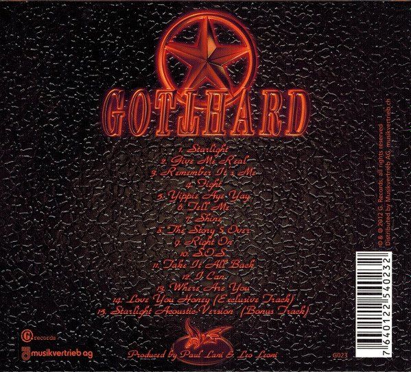 CD: CD Gotthard - Firebirth (Digipak, 2012) – Usato da Möriken AG venduto da mineralia 1