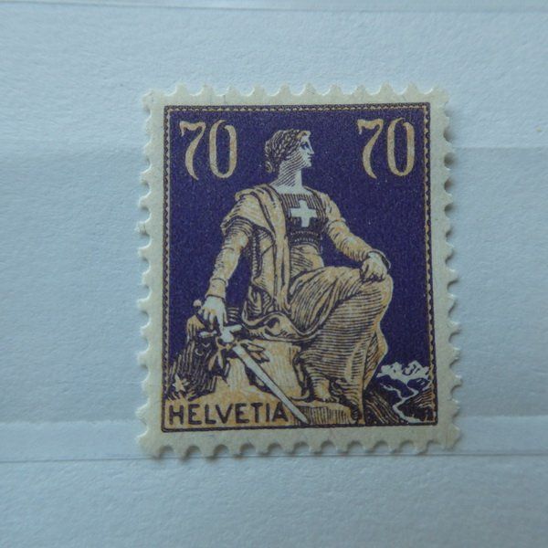 Tous les timbres: Nr. 162 ** HELVETIA mit Schwert – Neuf (Voir description) à Egliswil par Trens01 1