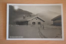 AK Davos J. Trauffer Holzschnitzerei GR