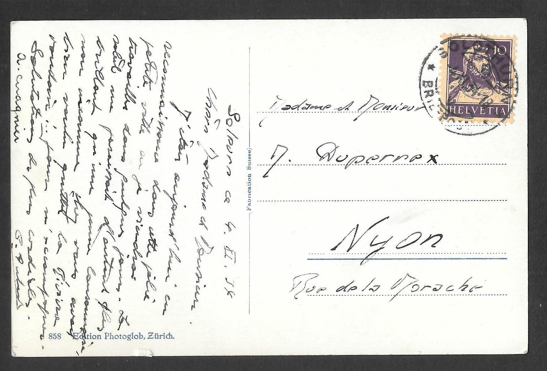 Cartoline postali: Solothurn Ursusbrunnen und Zeitglockenturm – Usato da Olten venduto da clotaldi 1