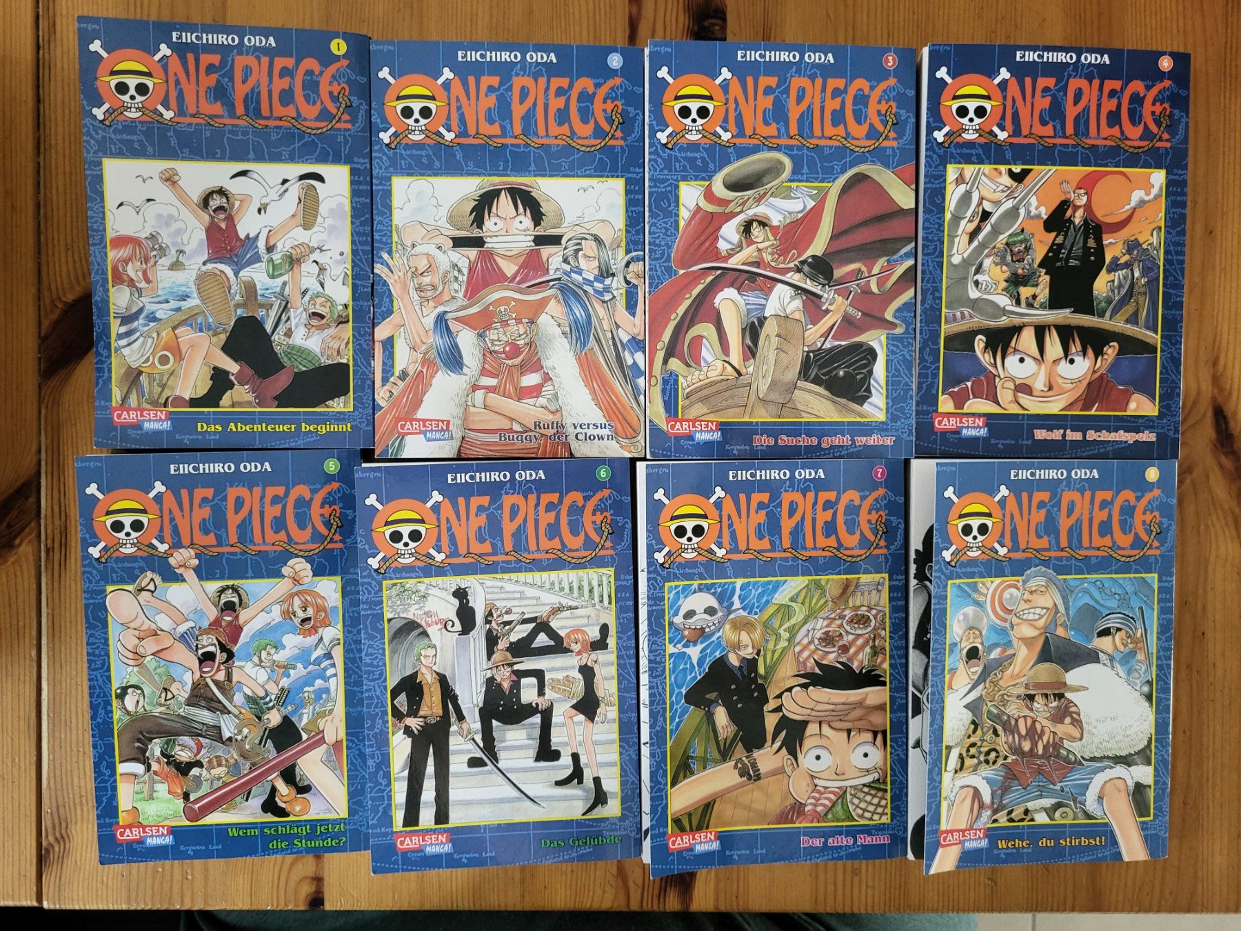Comics: One Piece Comic Deutsch 1-8 – Gebraucht aus Zufikon von Joyra 2