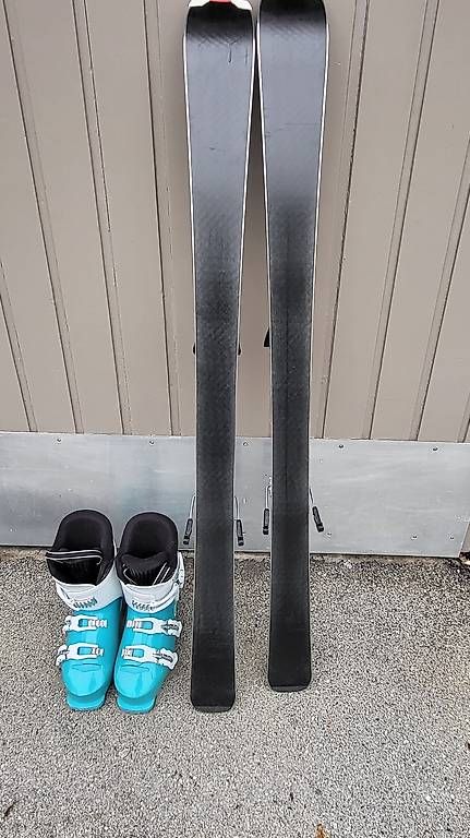 Tecnopro Sci: Ski set 120cm schuhe 35 36 – Usato da Luzern venduto da Linamarinagina 2