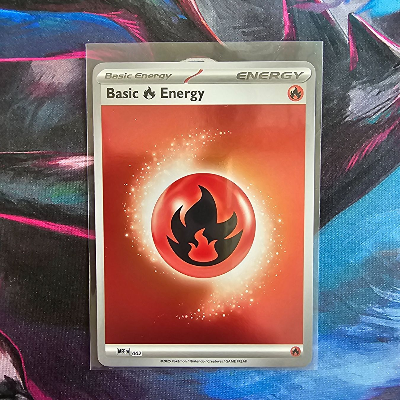 Pokémon Carte collezionabili: Pokemon Fire Energy Holo MEE EN 002 – Usato da Zofingen venduto da AcoBraco