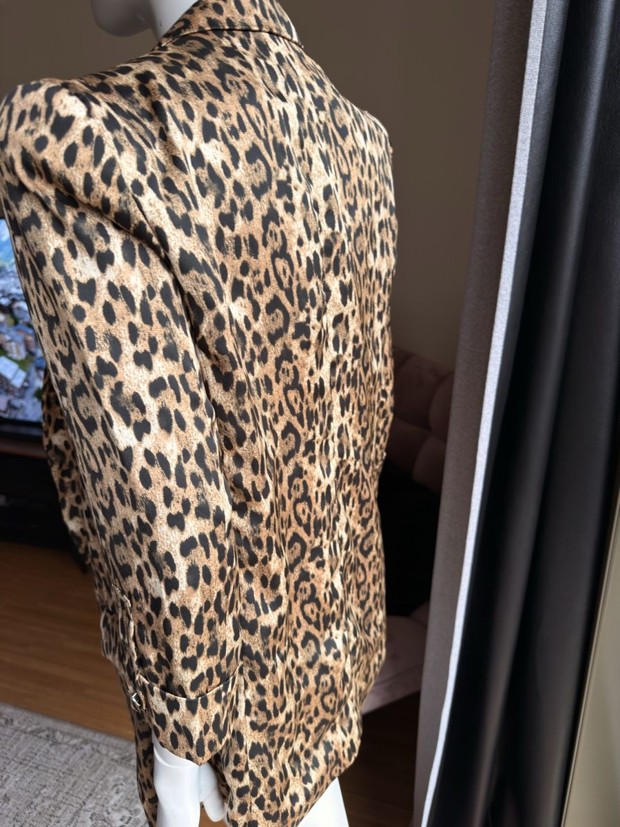 Zara Giacche: Zara Blazer mit Leopardenmuster |- Größe S -| – Usato da Kilchberg ZH venduto da nad_6dwp 3