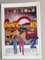 🟡ORIGINAL Kino AUSHANG Cannonball Run II - 1984 80er