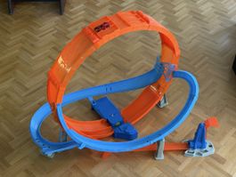 HOT WHEELS ACTION Autorennbahn Set mit Motor! - Top Zustand