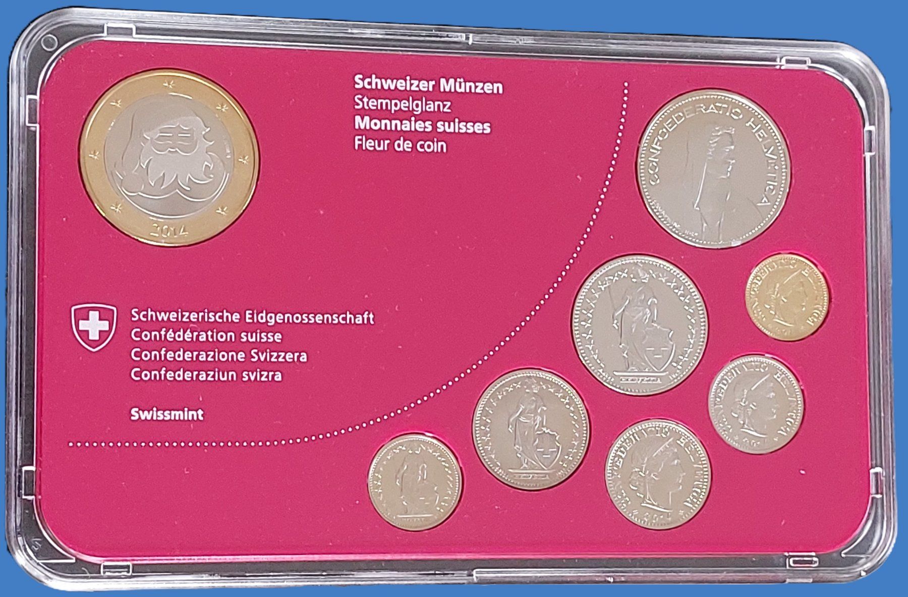 Tutti le monete: Münzsatz 2014 stgl Weihnachten – Nuovo (secondo la descrizione) da Arch venduto da coinsandmore 3