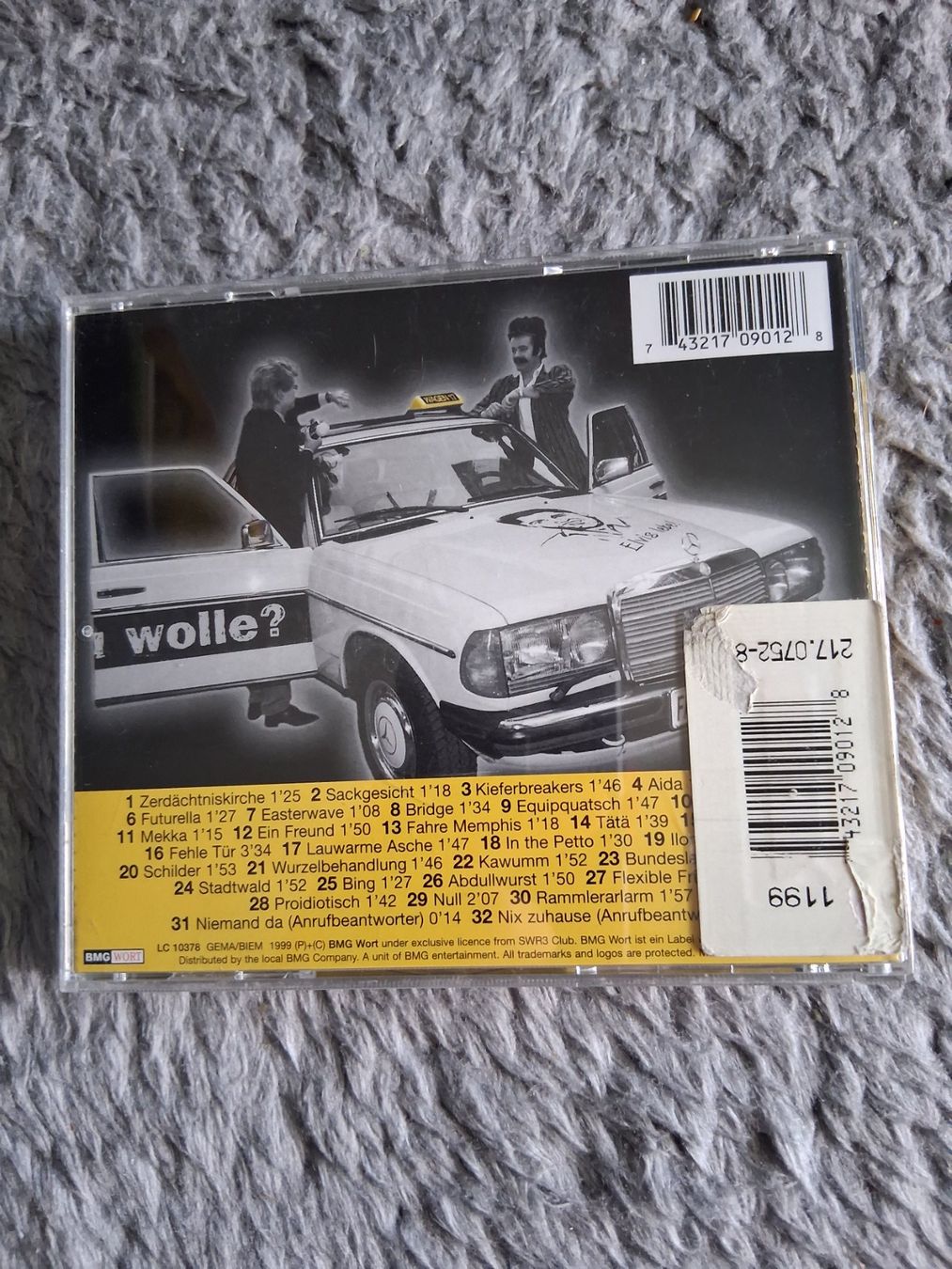 CD: FAHRE MEMPHIS        WODUWOLLE     CD – Usato da Wetzikon ZH venduto da Ramones01 1