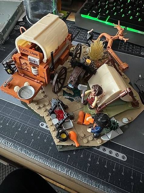 Funwhole Kit di costruzioni: FUNWHOLE Cowboy Camp F9076 – Usato da Schöftland venduto da Stella