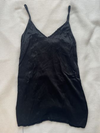 Zara Black Cami Top, Size S - Perfect for Summer Nights!