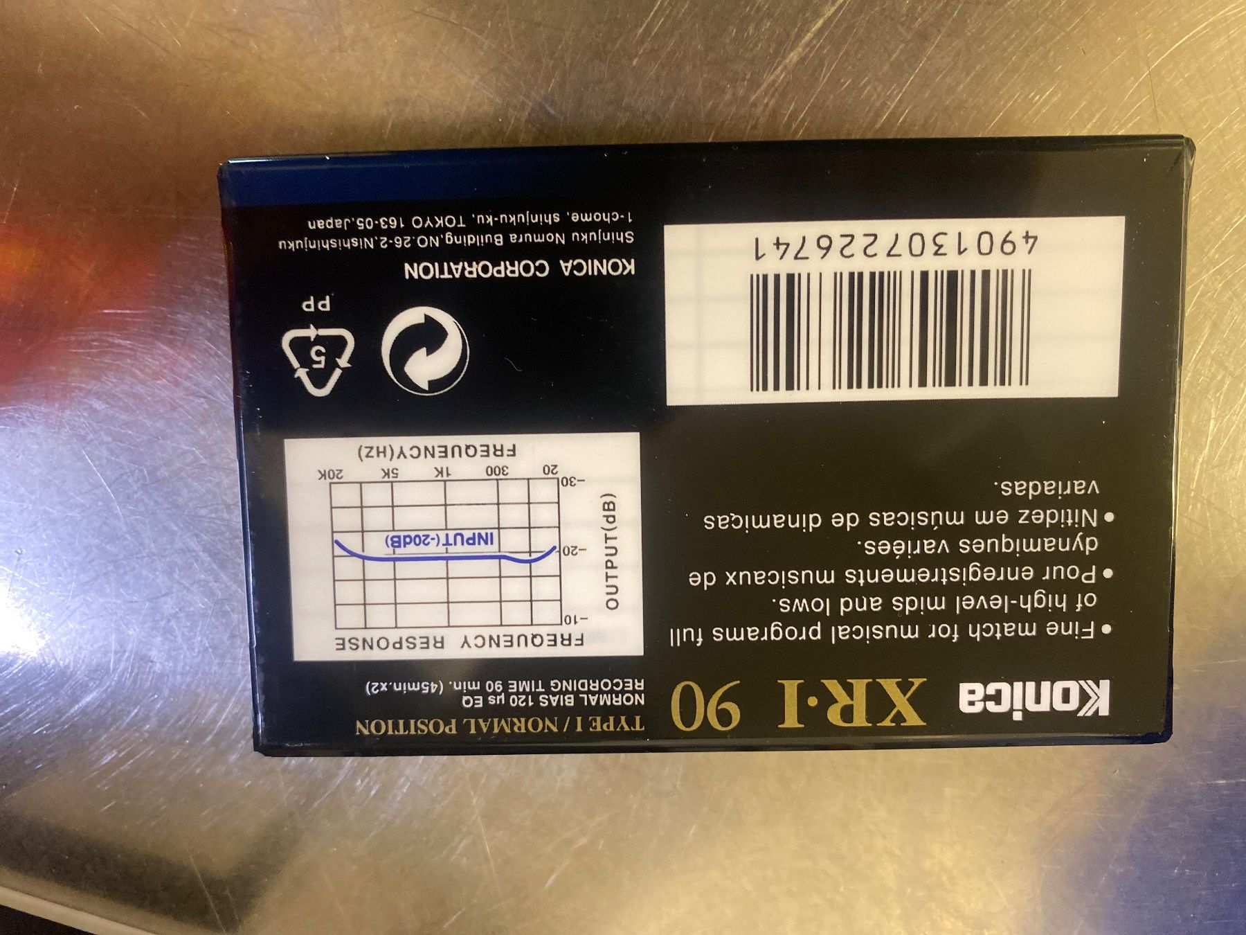 Cassettes audio: XR I Type 1 90 KONICA – Neuf avec emballage d'origine à Wallisellen par nick_1976blu 2