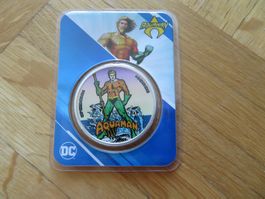 Silbermünze Aquaman ™ 1 Oz Silber Color DC Comics™
