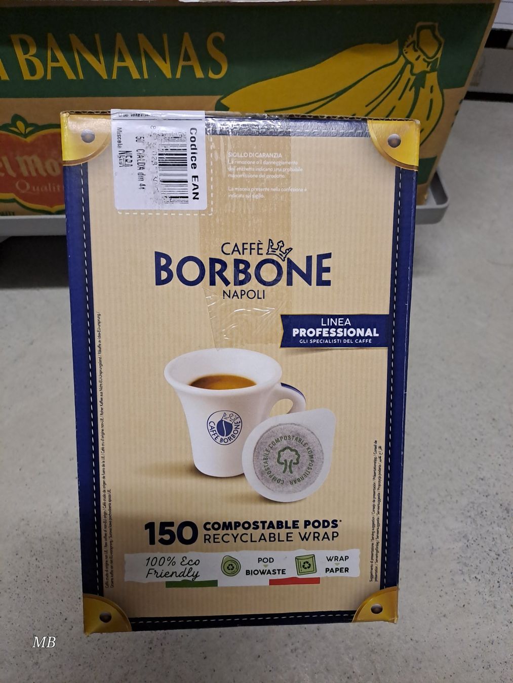 Lebensmittel & Spezialitäten: Caffè Borbone Kaffeepads Nera Schwarz150 Pads ESE – Neu und originalverpackt aus Elsau von Kellerraeumung 1