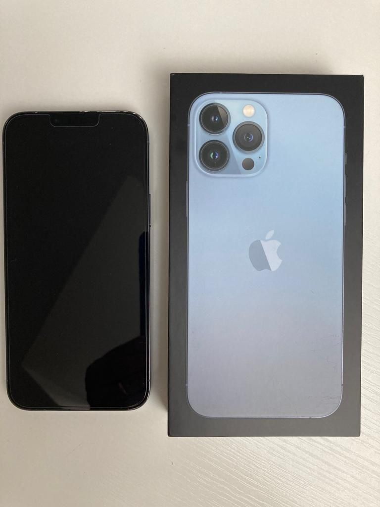 Apple Telefoni cellulari / Smartphones: iPhone 13 pro Max, Sierra Blue, 128 GB – Usato da Seuzach venduto da richimueller
