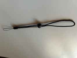 Handschlaufe schwarz Lanyard Kordel verstellbar neu