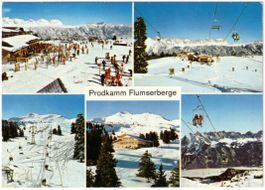 Flumserberg - 5 Bild AK Prodkamm
