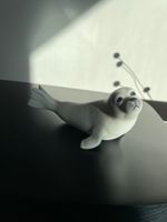 Hutschenreuther Seehund Figur aus Porzellan