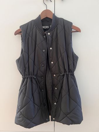 Gilet schwarz, XS, Pieces