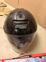 Motorradhelm Nolan schwarz gebraucht