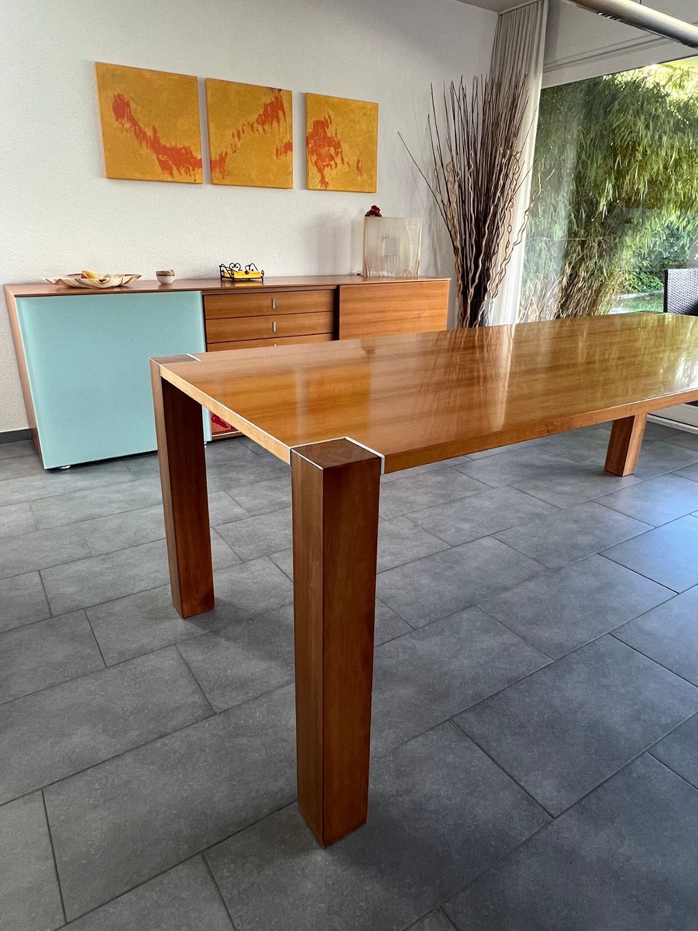 Tavoli: Sideboard und verlängerbarer Esstisch in Kirschbaum – Usato da Uzwil venduto da Nothnic 7