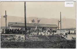 Bahnhof Bellach - Festzug 1927