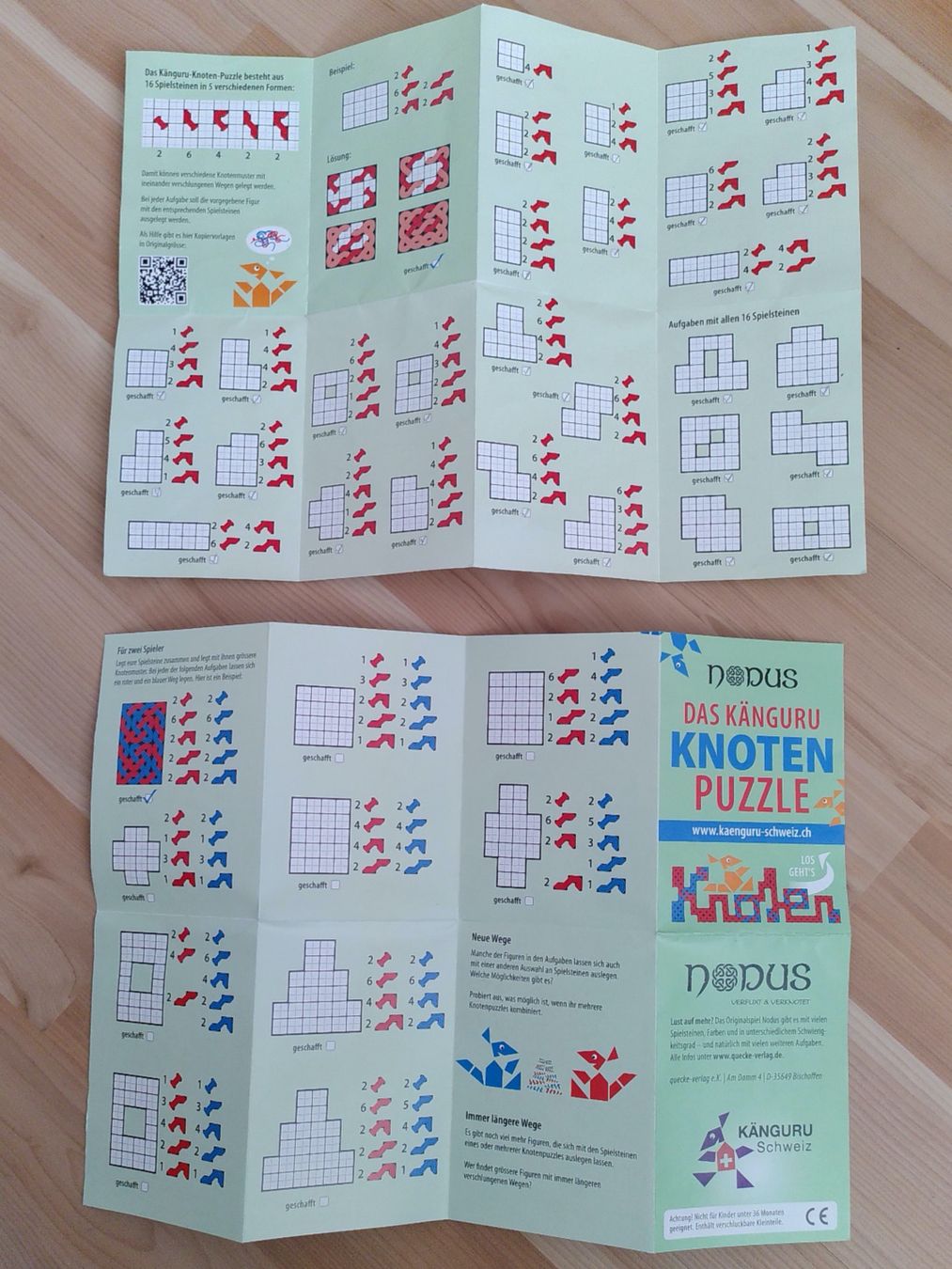 Puzzles: DAS KÄNGURU KNOTEN PUZZLE – D'occasion à Brugg AG par olamim 2