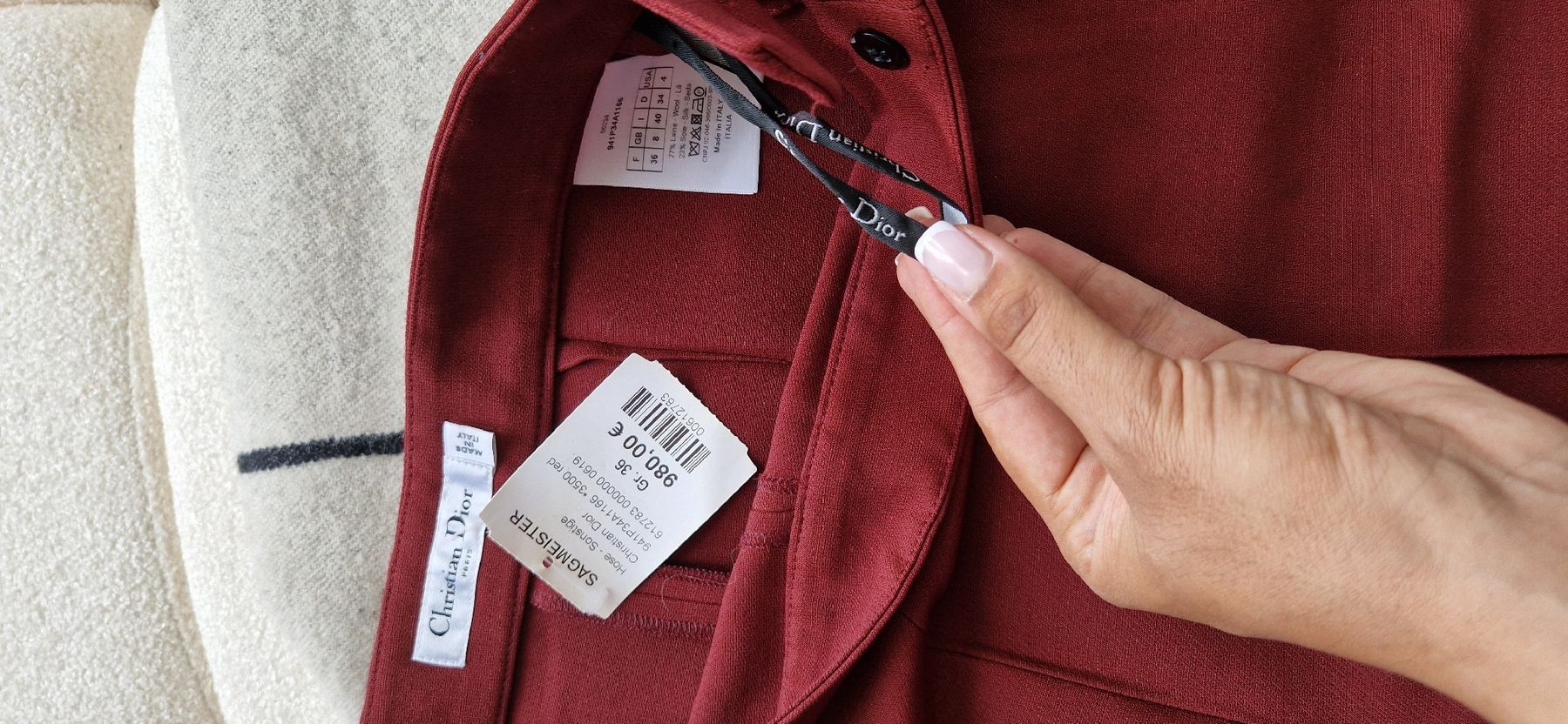 Dior Pantalons: christian dior – Neuf avec emballage d'origine à Thal par siri_speaks 2