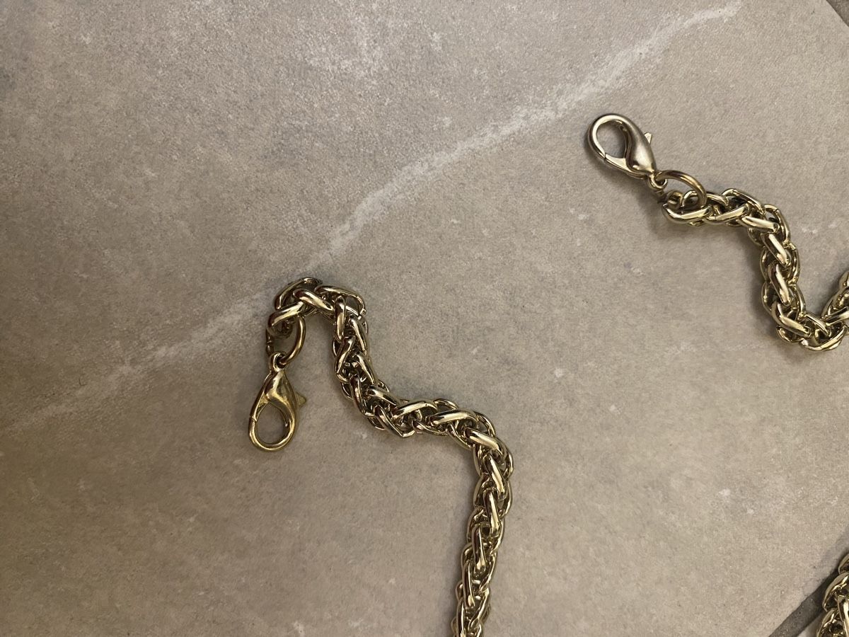 Catenine: Goldfarbige Kette, Modeschmuck oder als Taschengurt, 120cm – Usato da Hünenberg See venduto da lar_9zjk 2