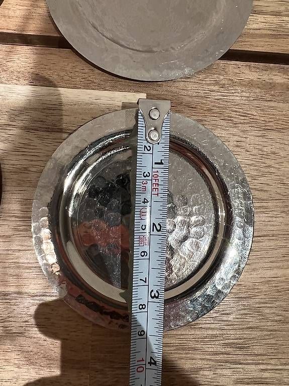 Sottobicchieri: 4 silberne Glasuntersetzer aus Marokko – Usato da Sevelen venduto da ale_v29l 1