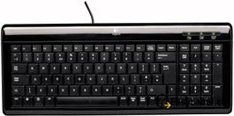 Logitech Ultra-Flat Keyboard, (EN_UK), Lieferung gratis