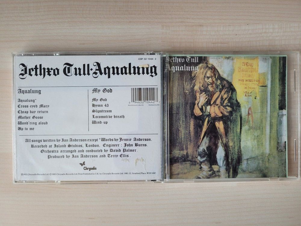 CD Jethro Tull - Aqualung, 1971 | Kaufen Auf Ricardo