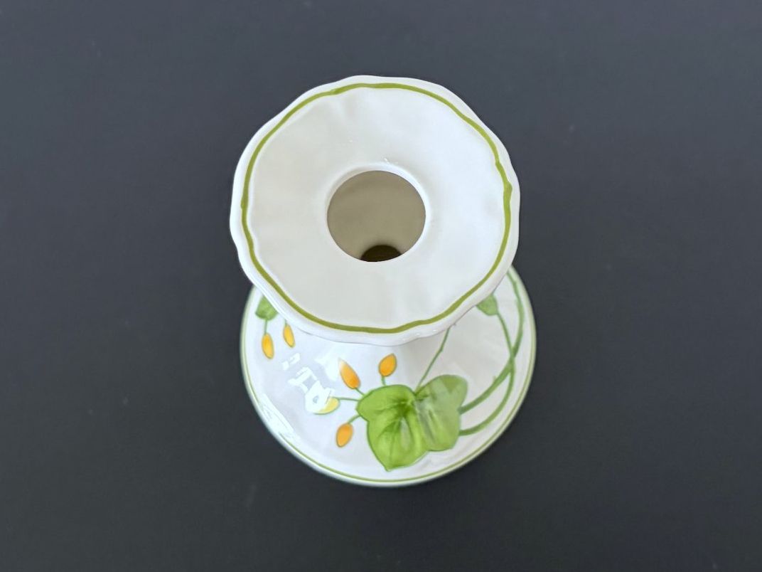 Villeroy & Boch Portacandele: Villeroy & Boch Geranium Kerzenständer, TOP – Usato da Birr venduto da Jamonline 5