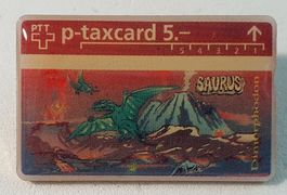 Z750B - Pin PTT Post p-taxcard  SAURUS  Nr. 232