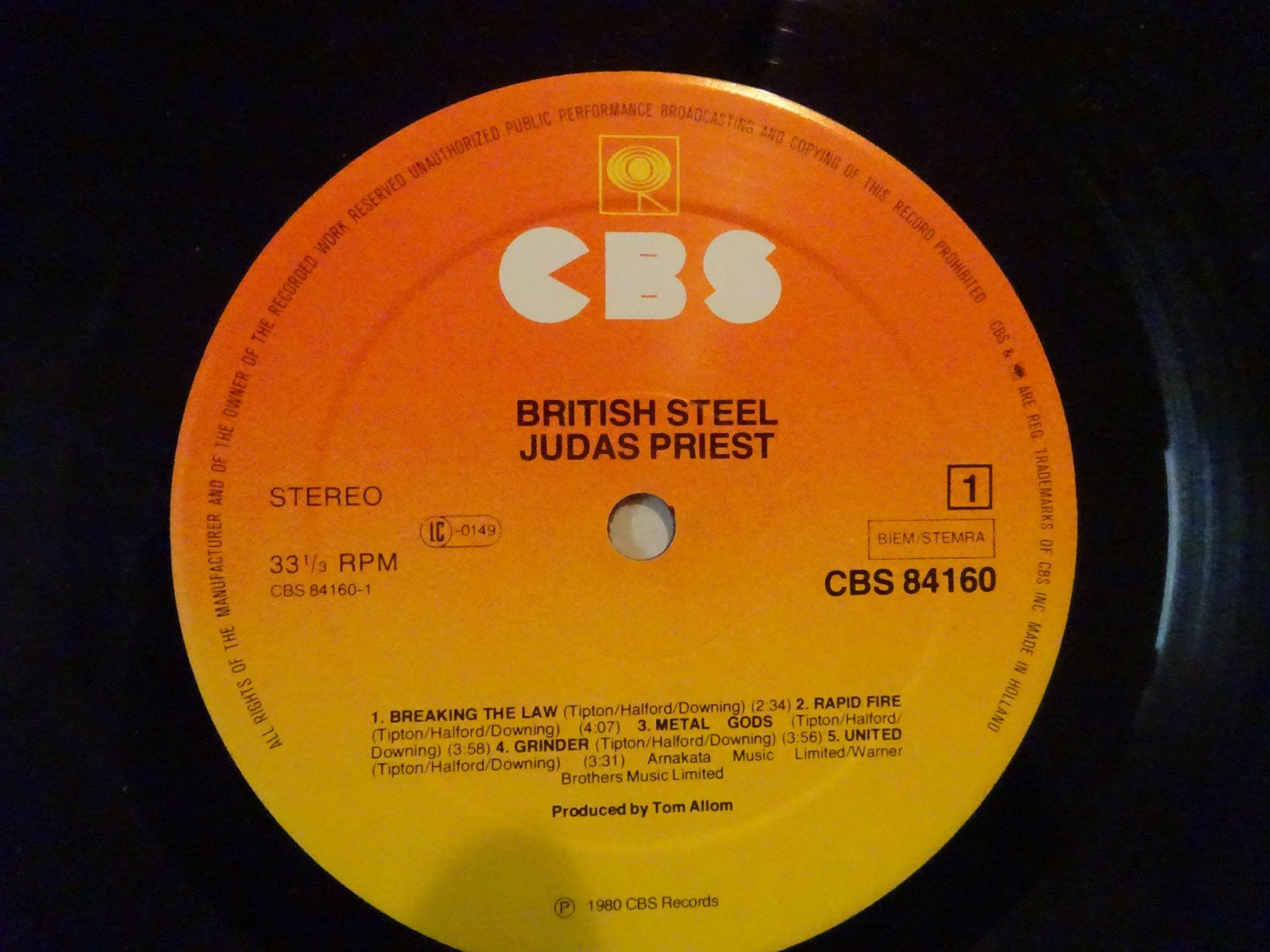 Dischi in vinile: JUDAS PRIEST ** BRUTISH STEEL – Usato da Luzern venduto da xrayspex99 4