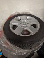 Winterreifen Continental 205/55 R16 auf Opel Felgen 4 Stk