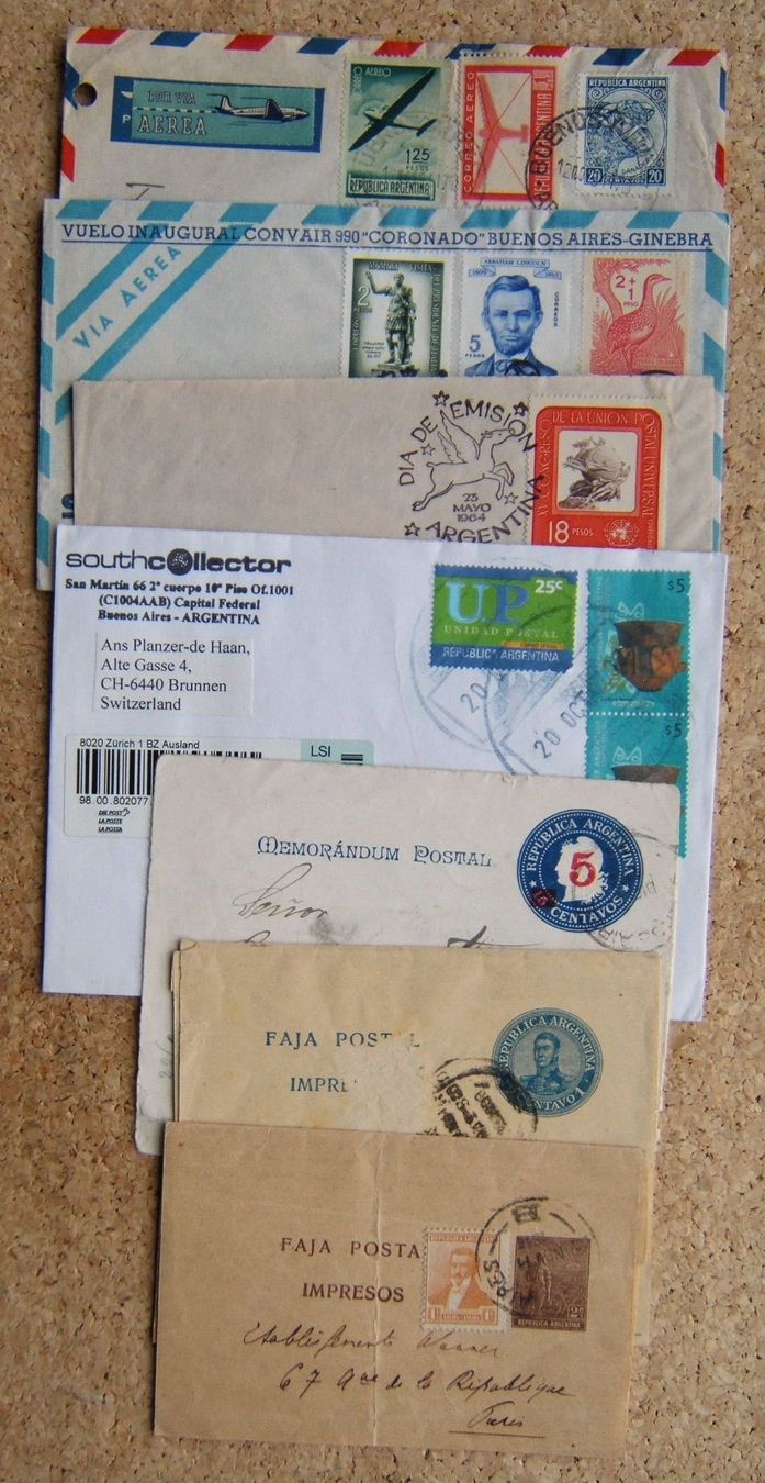 Alle Briefmarken: LOT ARGENTINIEN – Gebraucht aus Brunnen von Nonne04