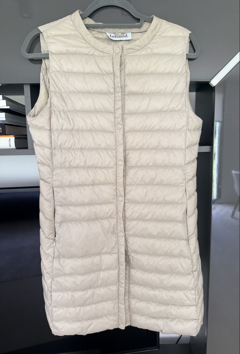 Max Mara Gilets: Intrend Lightweight Pure 100 gr Down Long Vest – D'occasion à Lugano par fer_ckb9 1