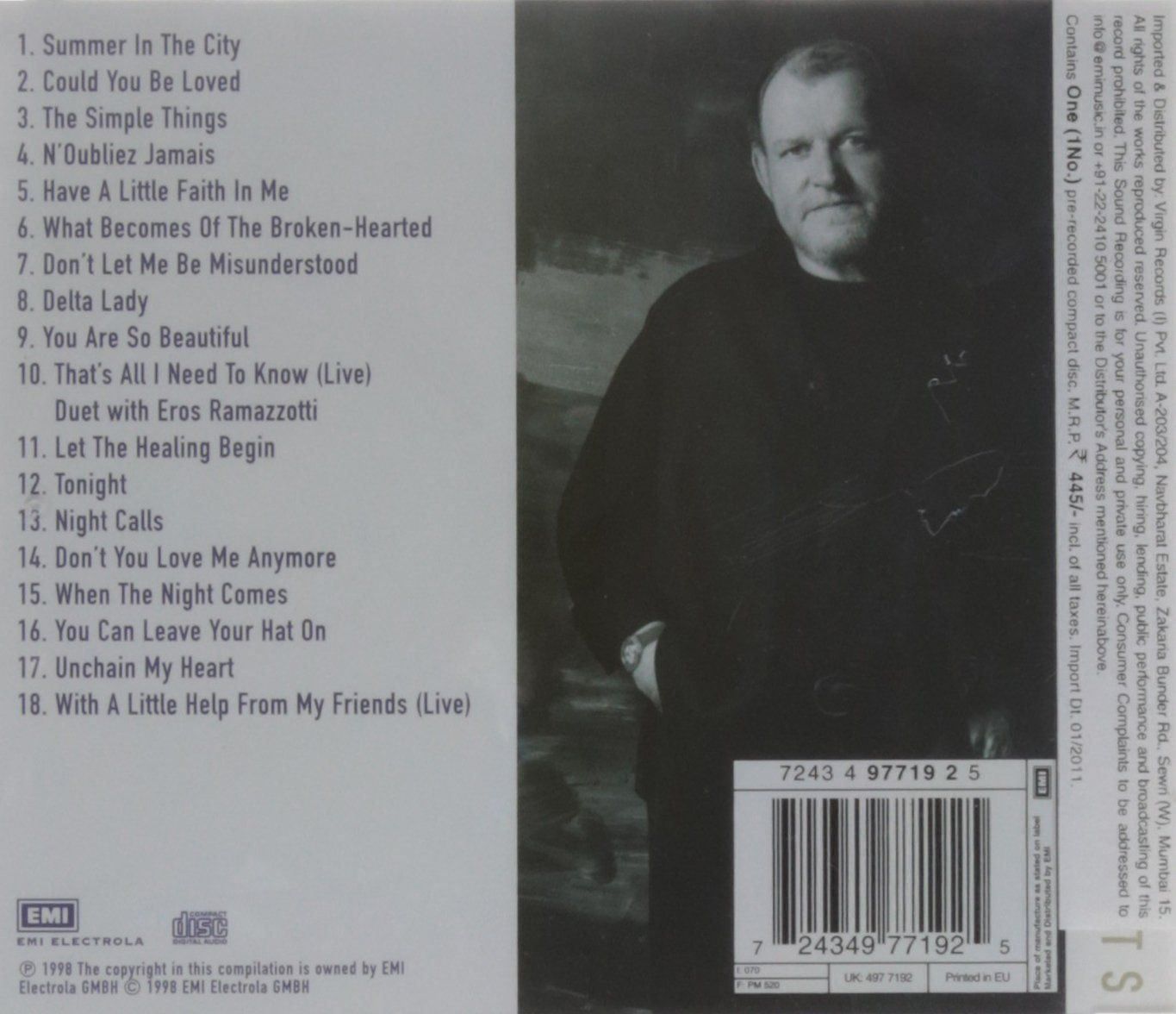 CD: Joe Cocker - Greatest Hits – Nuovo (secondo la descrizione) da Unterengstringen venduto da hausraus 1