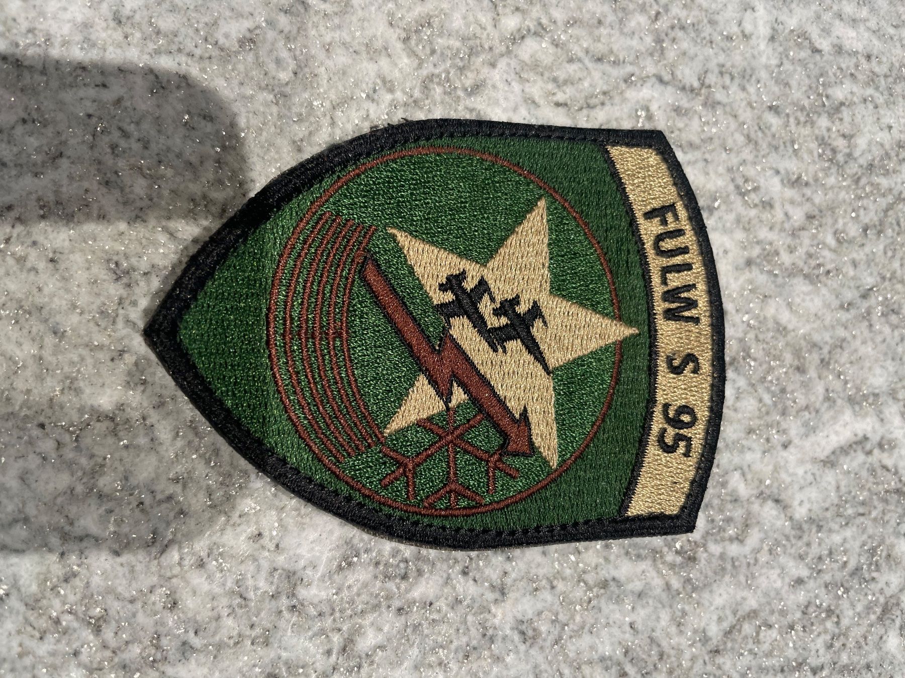 Schweizer Armee Patches: Klett Patch FULW  S 95 – Gebraucht aus Oberiberg von reimet