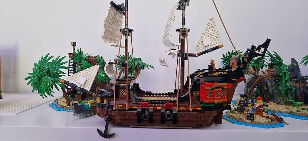 LEGO Piratenschiff mit drei Lego Inseln (Gebraucht) in Zürich für CHF ...
