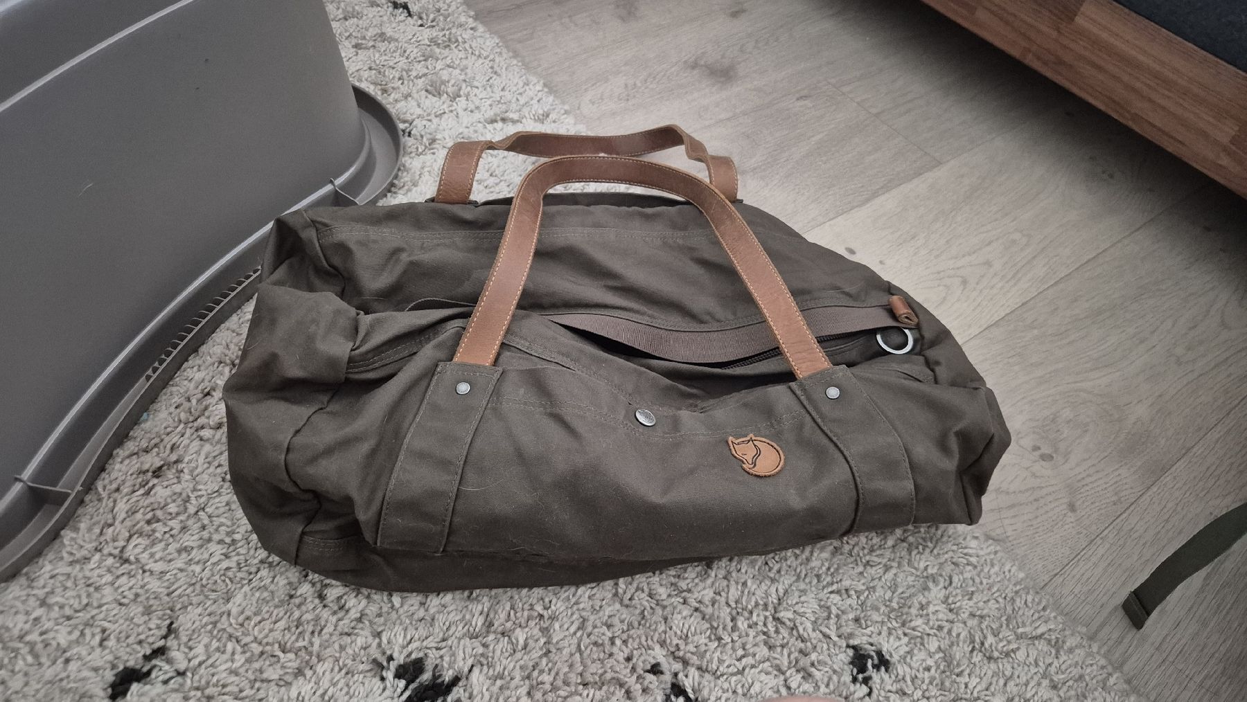 Fjällräven Sacs: Fjällräven Duffel No. 4 Large dark olive  – D'occasion à Watt par sarahZH1995 2