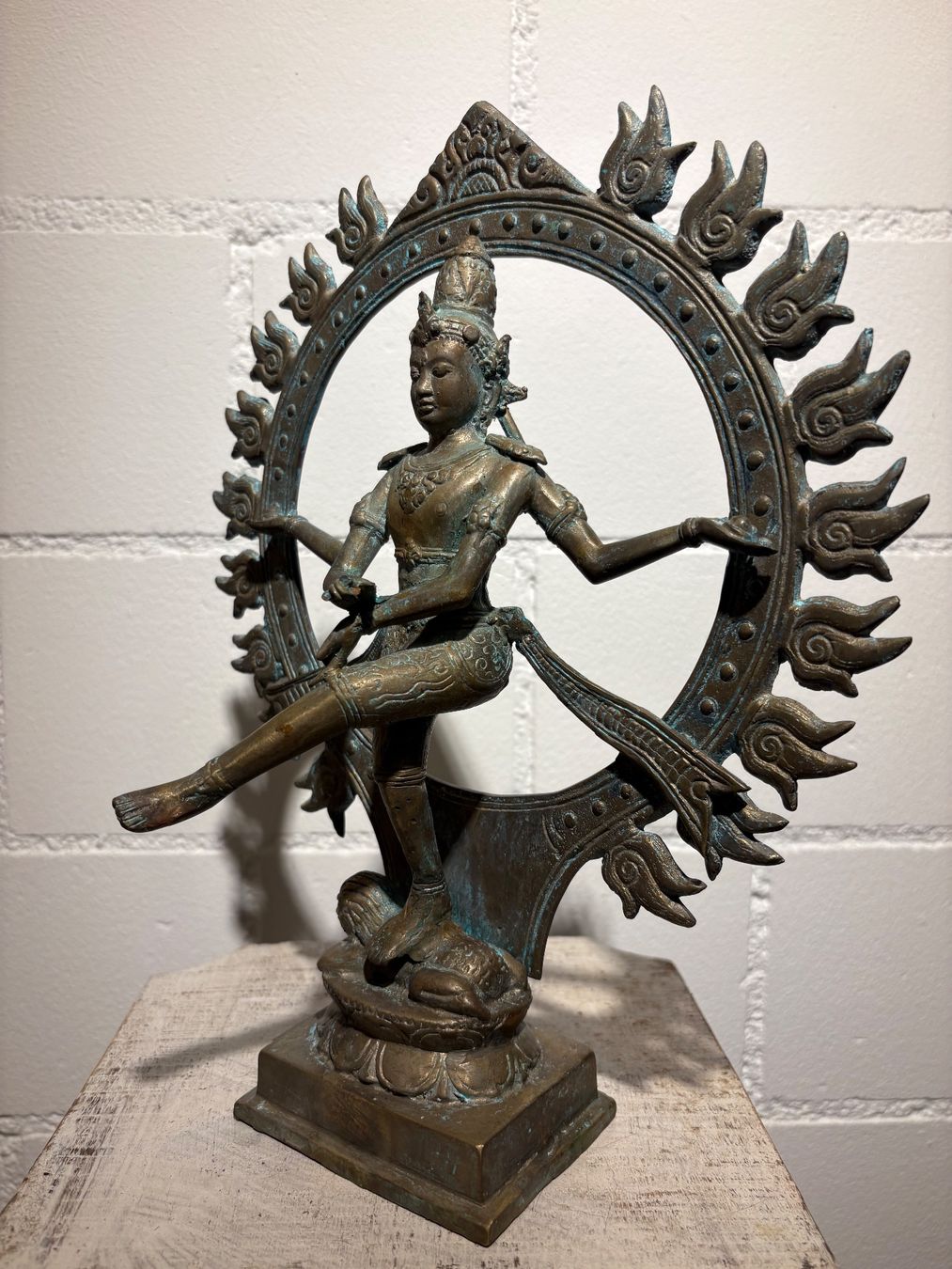 Skulpturen & Statuen: Shiva Messing 29 cm (a) – Gebraucht aus Lenggenwil von Unique_ 2