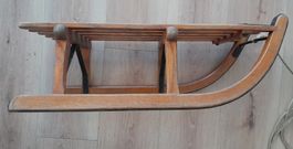 Holzschlitten Davos, Retro Schlitten