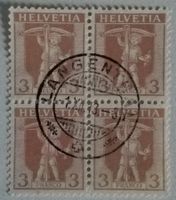 4283) 102, Tellknabe im Rahmen im 4-Block LANGENTAHAL Kt 150