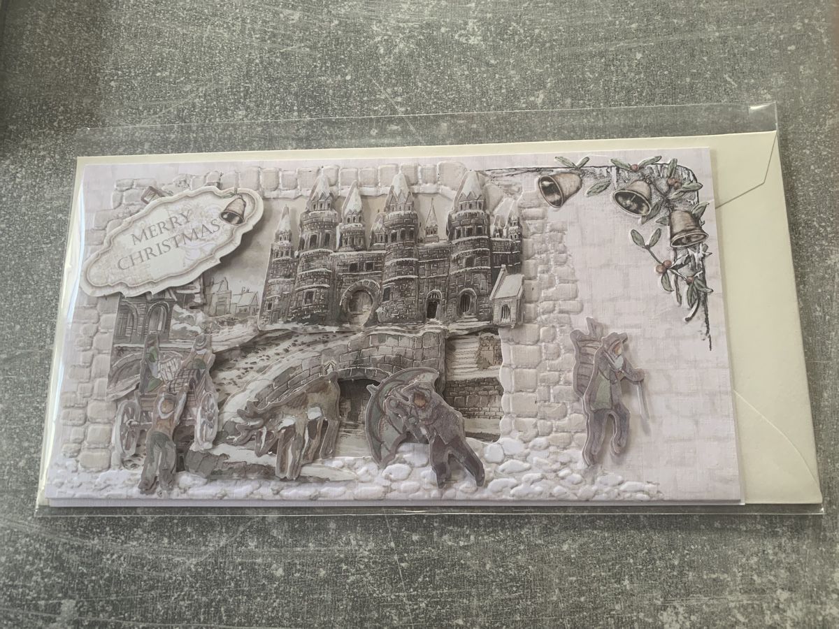 Karten: 3D-Karte Weihnachten – Neu und originalverpackt aus Amriswil von SCHLOSSGEISTLI