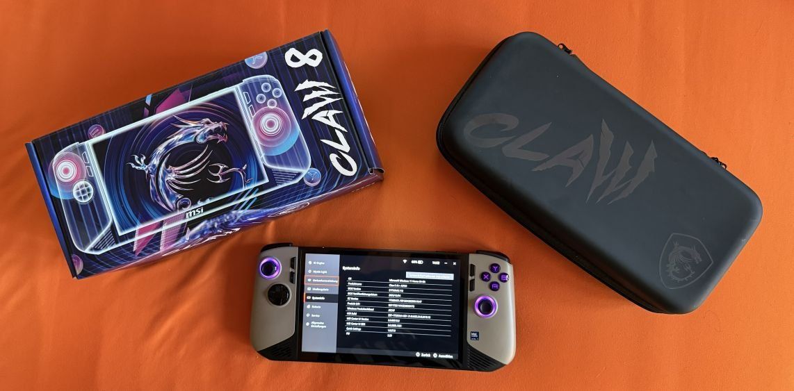 MSI Consoles: Handheld 8" MSI Claw 8 AI+ A2VM inkl. 2 TB SSD – D'occasion à Brügglen par sahlmar1