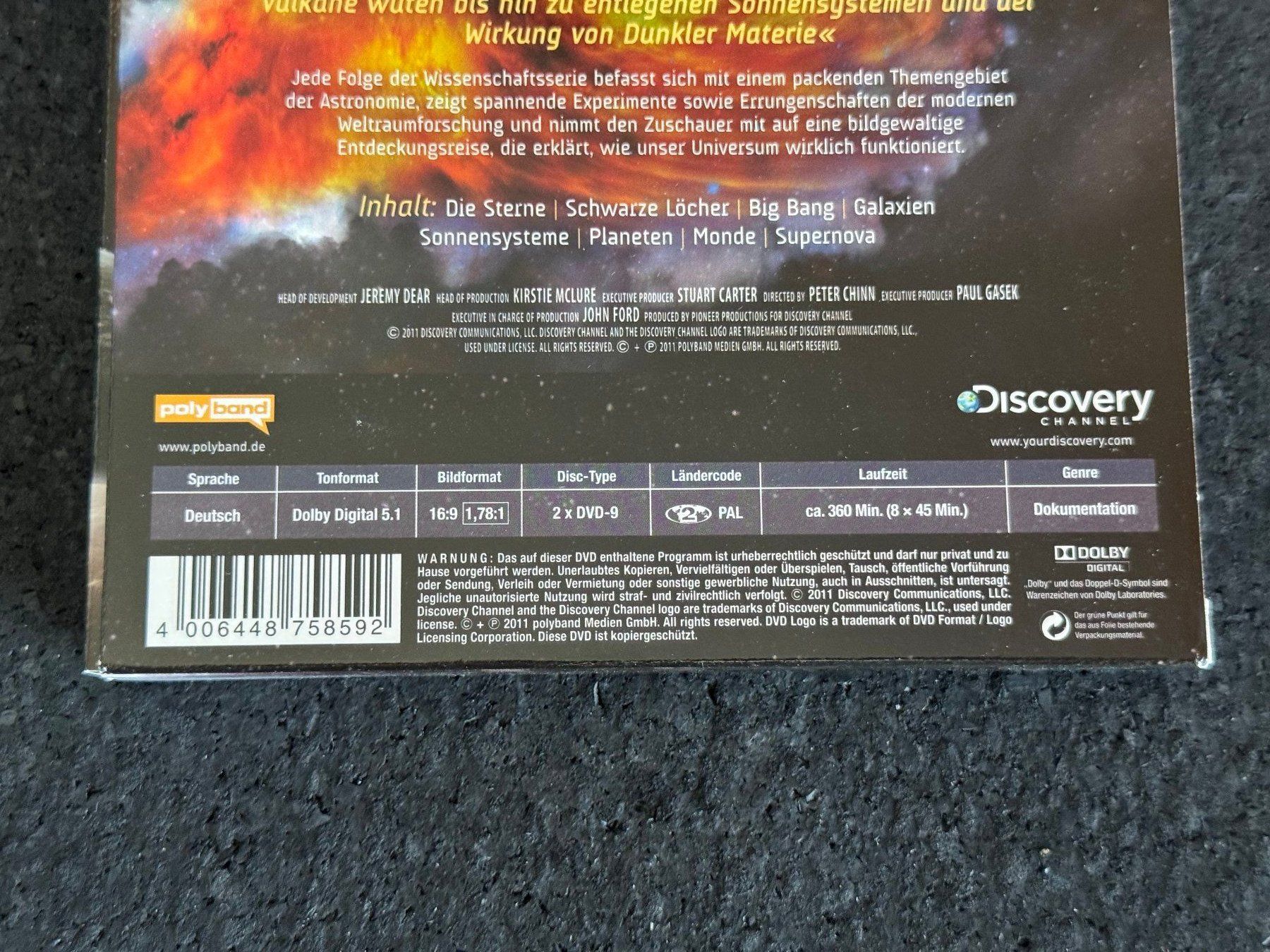Alle DVDs: Das Universum Discovery Channel DVD's DE – Gebraucht aus Fribourg von tschjoly 3